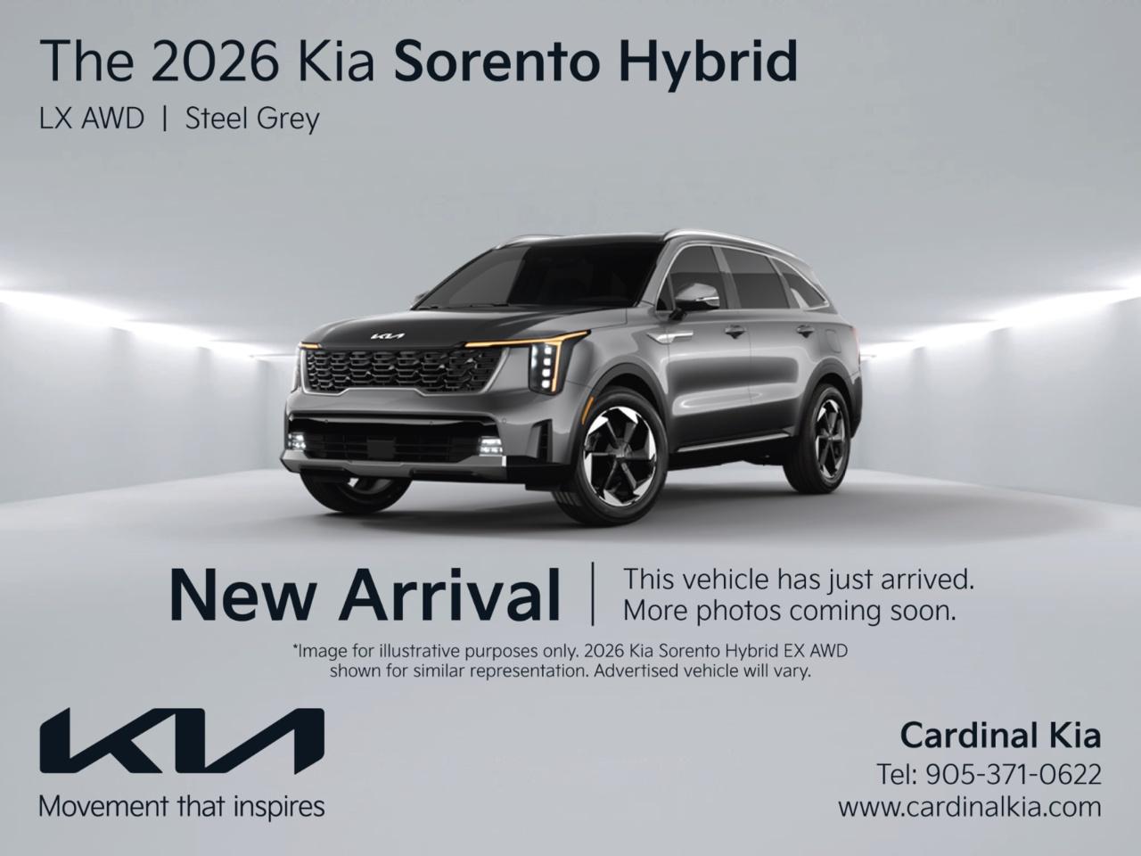 New 2026 Kia Sorento HEV LX AWD for sale in Niagara Falls, ON
