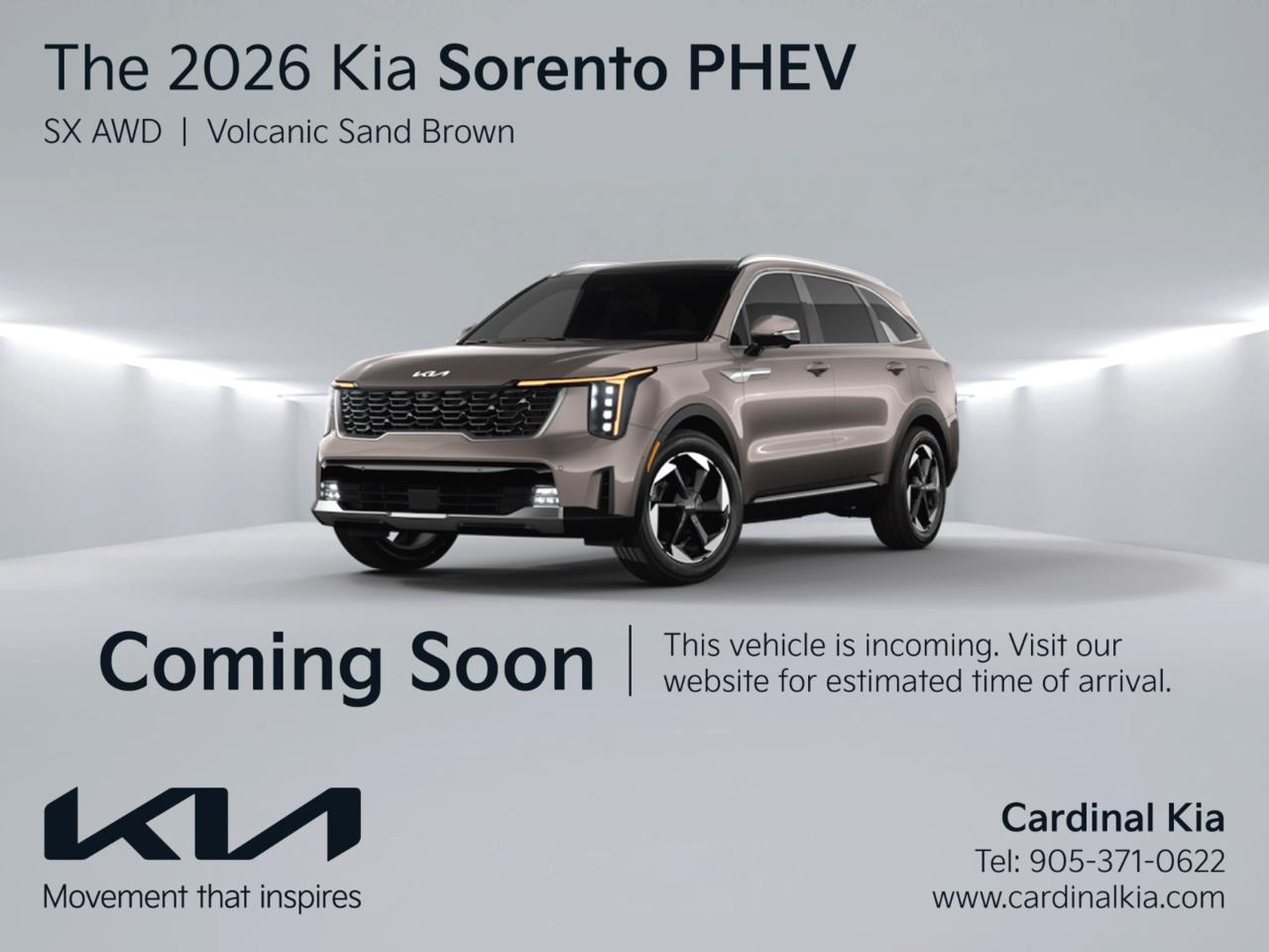 New 2026 Kia Sorento PHEV SX AWD for sale in Niagara Falls, ON