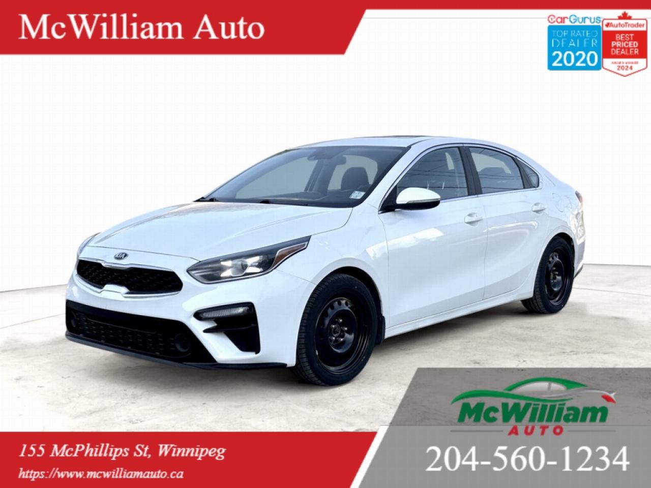 Used 2020 Kia Forte EX | Wireless Charging | Apple Carplay | Heated Seats | for sale in Winnipeg, MB