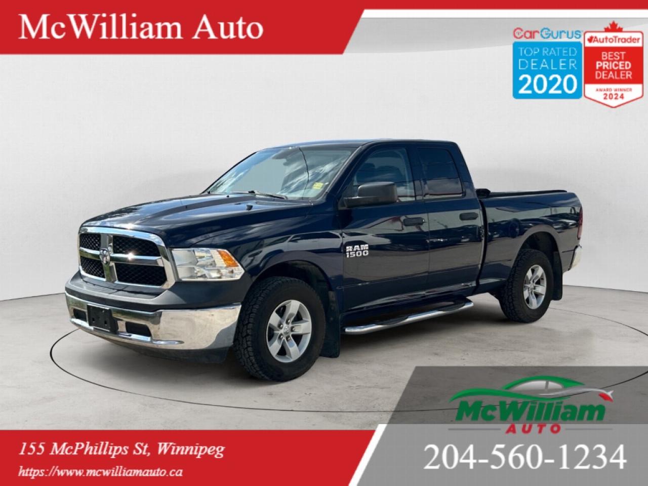 Used 2013 RAM 1500 Express Quad Cab | 4X4 | Low Mileage | Local | Clean Title | for sale in Winnipeg, MB