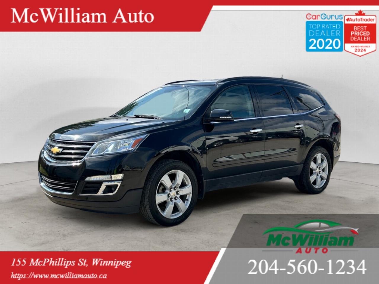 Used 2017 Chevrolet Traverse 1LT | Remote Start | Heated Seats | Back Up Camera | for sale in Winnipeg, MB