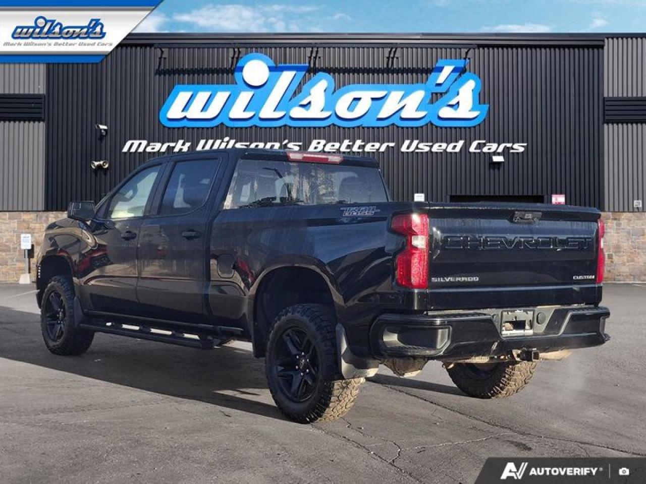 2022 Chevrolet Silverado 1500 Custom Trail Boss Crew | 6.5' Box | Z71 | Power Seat | Spray-in Liner | CarPlay + Android and More ! Photo2