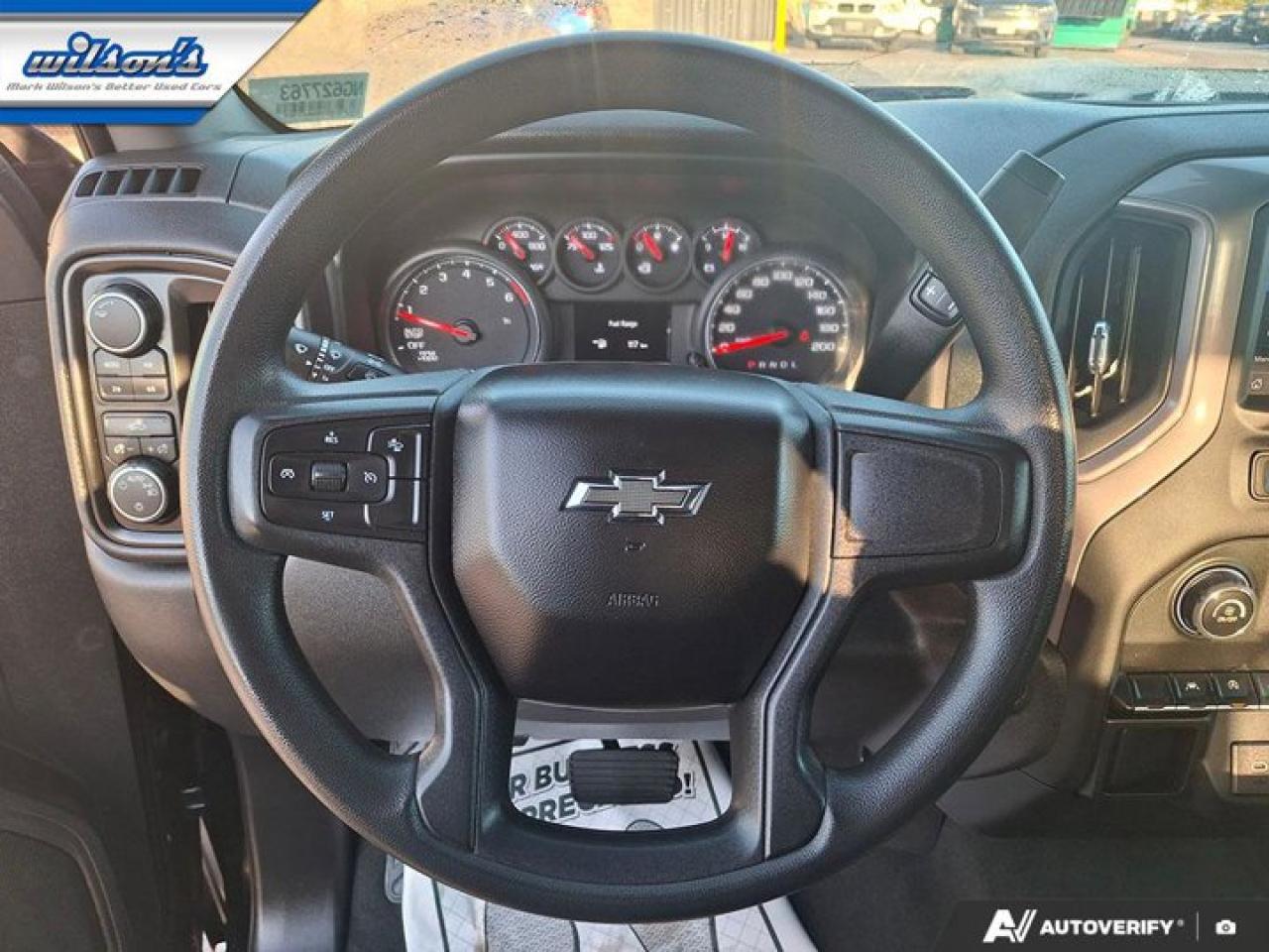 2022 Chevrolet Silverado 1500 Custom Trail Boss Crew | 6.5' Box | Z71 | Power Seat | Spray-in Liner | CarPlay + Android and More ! Photo