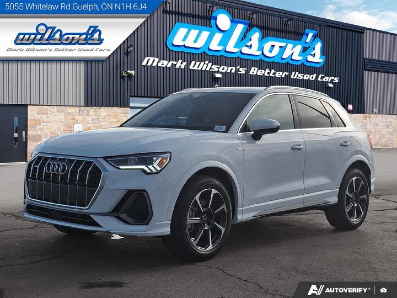 Used 2024 Audi Q3 Progressiv S-line Quattro | Leather | Sunroof | Nav | Adaptive Cruise | CarPlay | and More ! for sale in Guelph, ON