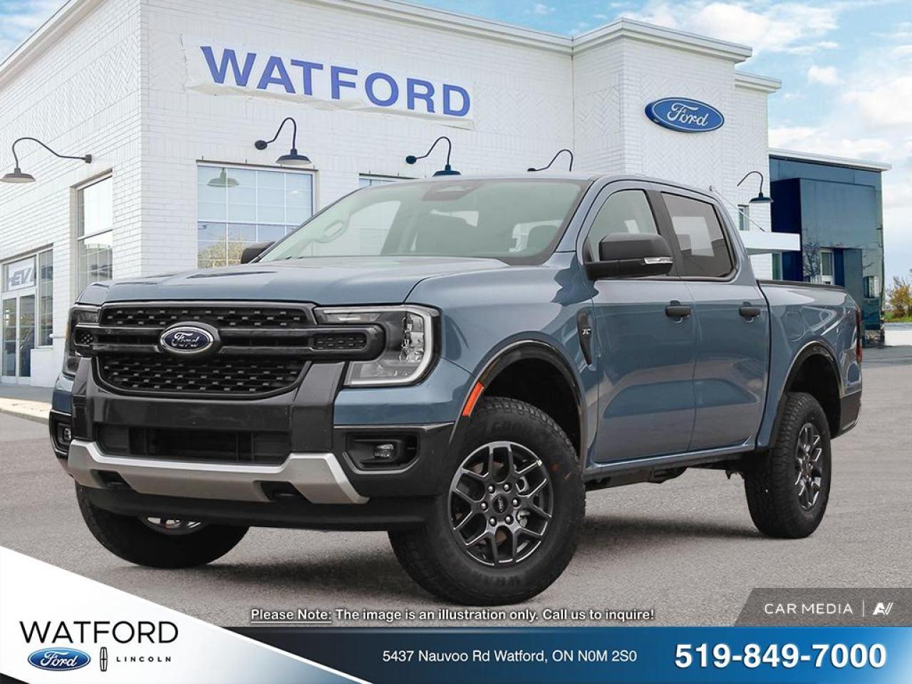 New 2025 Ford Ranger XLT for sale in Watford, ON