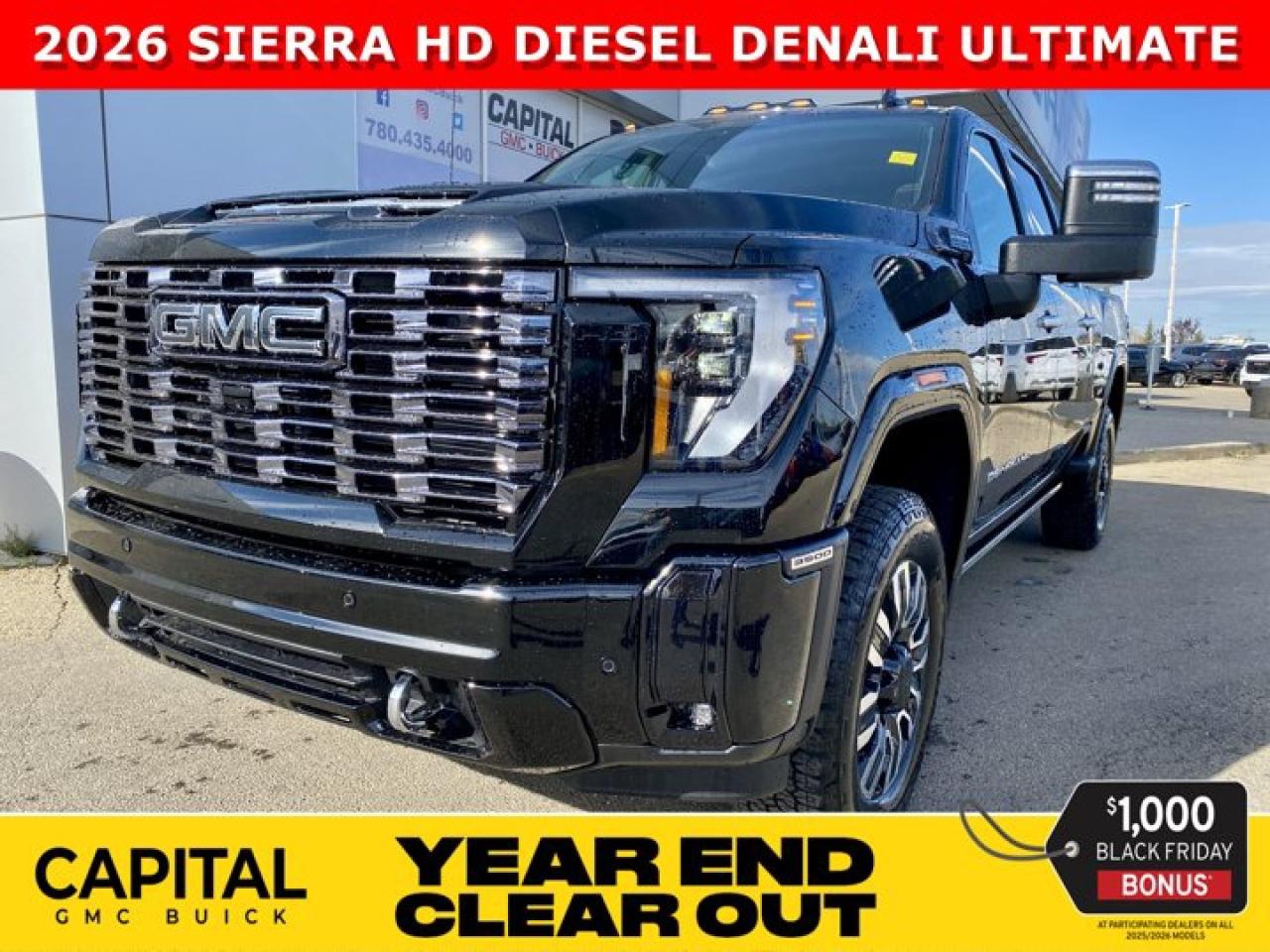 New 2026 GMC Sierra 3500 HD Crew Cab Denali Ultimate for sale in Edmonton, AB