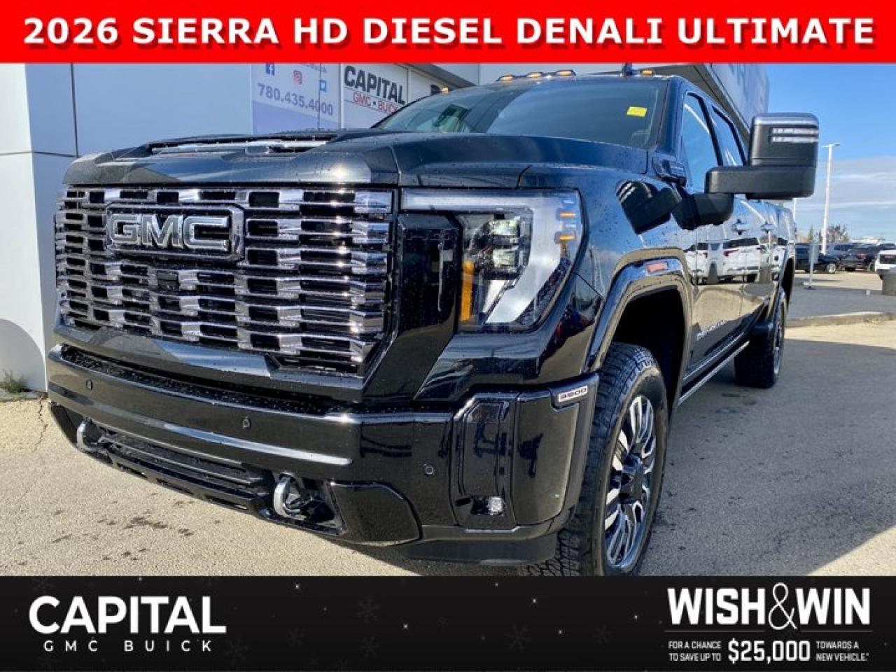New 2026 GMC Sierra 3500 HD Crew Cab Denali Ultimate for sale in Edmonton, AB