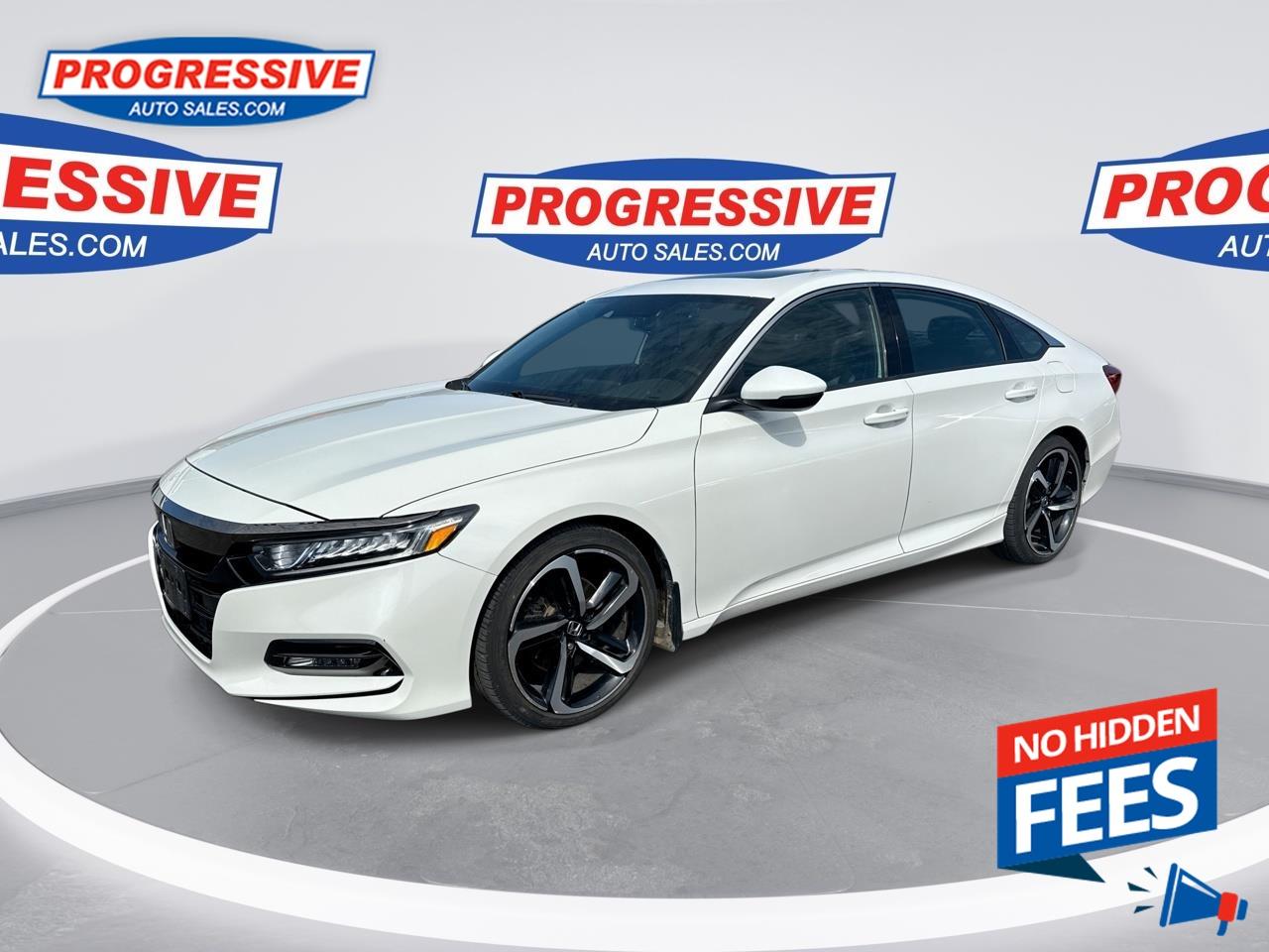 Used 2018 Honda Accord Sport - Sunroof -  Heated Seats for sale in Sarnia, ON