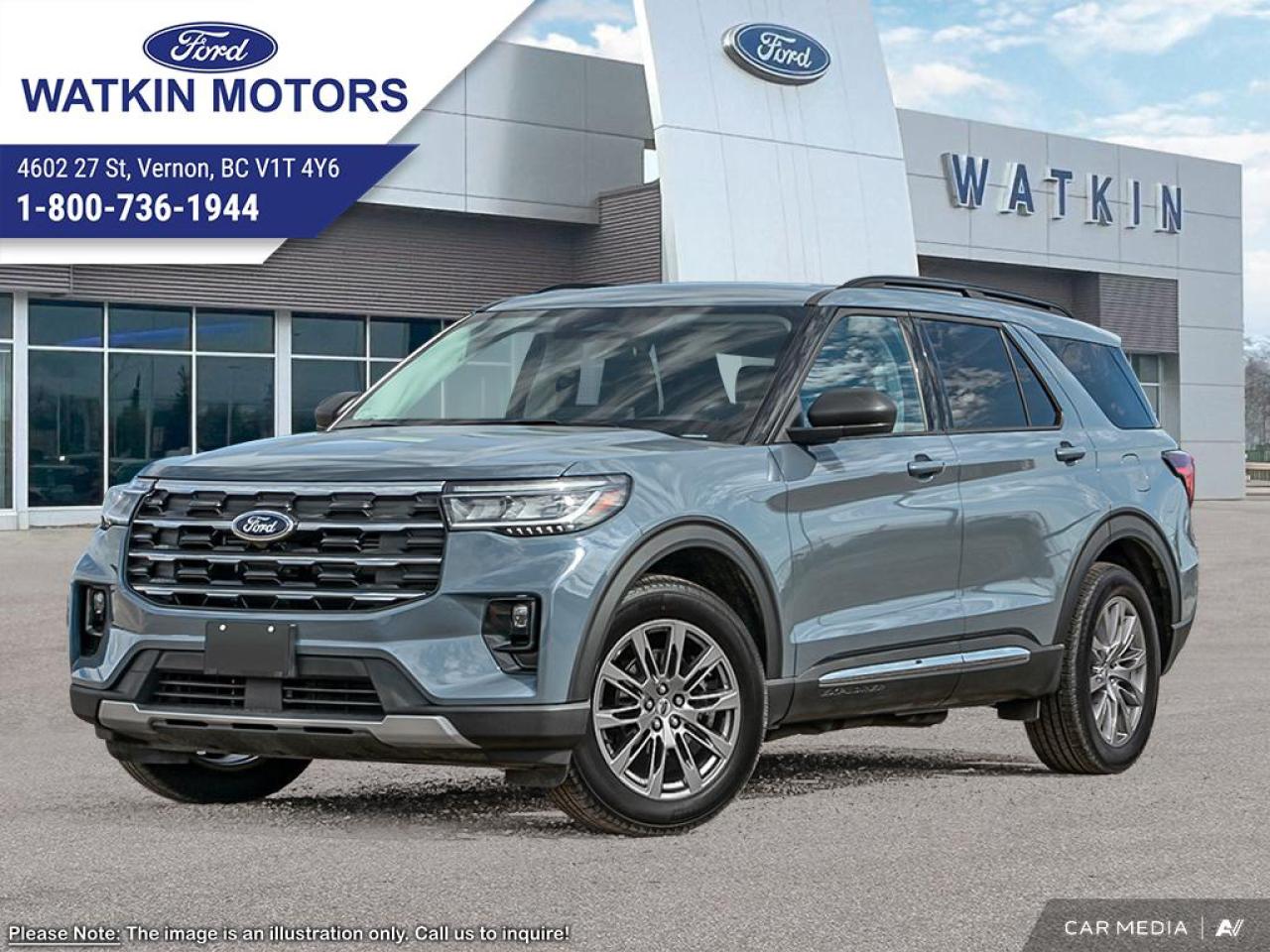 New 2025 Ford Explorer Active for sale in Vernon, BC