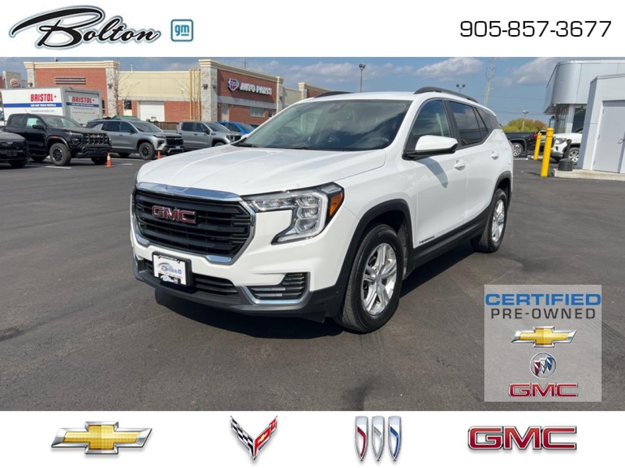 Used 2022 GMC Terrain SLE GM CERTIFIED PRE-OWNED PROGRAM - FINANCE @ 4.99% for sale in Bolton, ON
