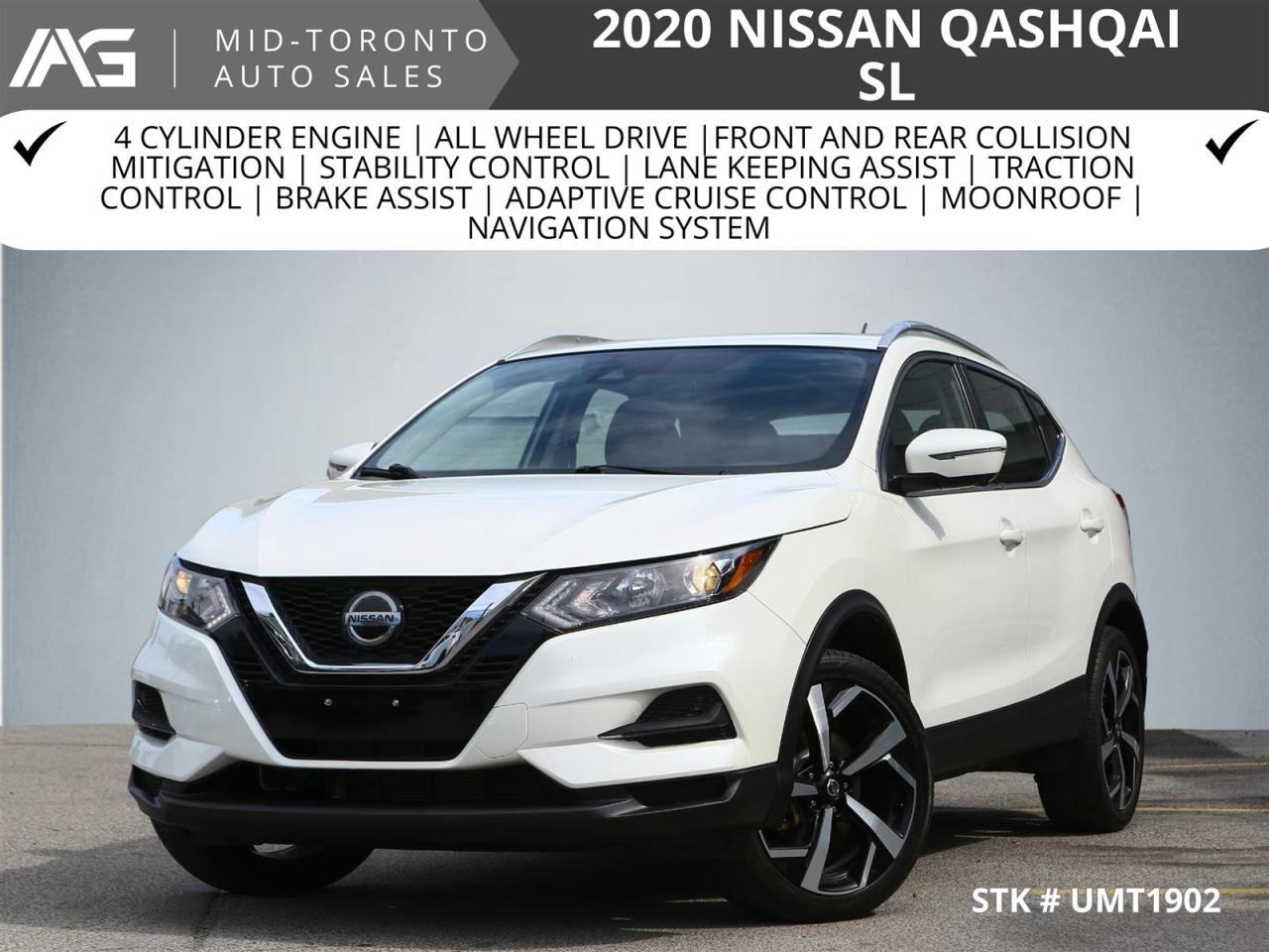 Used 2020 Nissan Qashqai SL  AWD | Leather | Sunroof | Navigation for sale in North York, ON