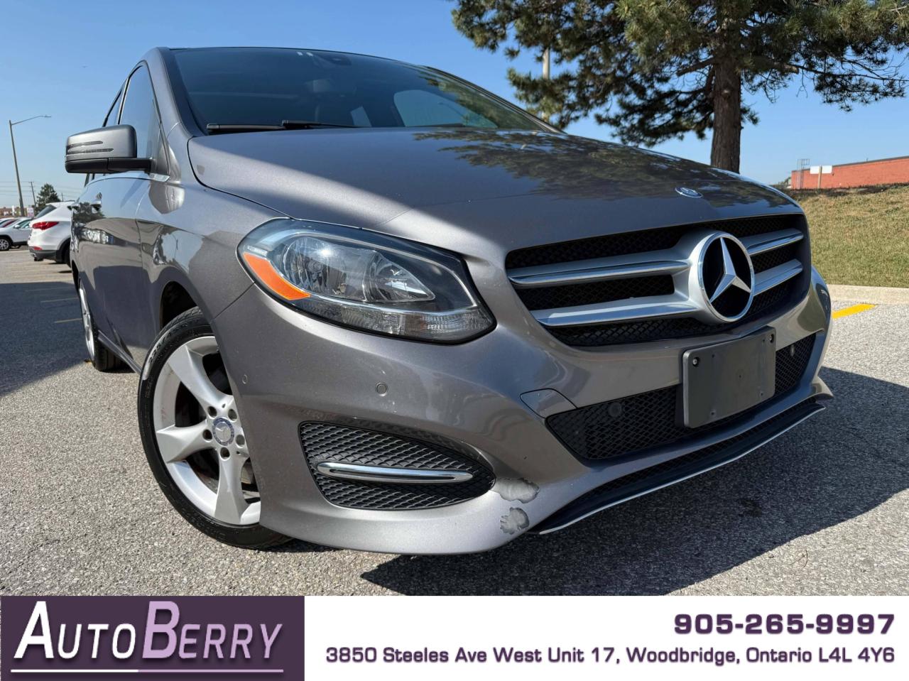 Used 2015 Mercedes-Benz B-Class 4DR HB B 250 SPORTS TOURER 4MATIC for sale in Woodbridge, ON