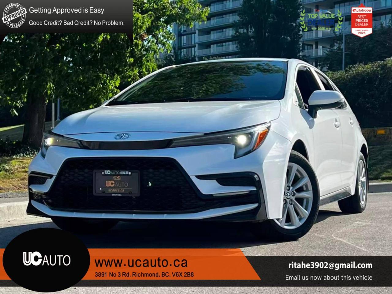 Used 2024 Toyota Corolla SE/ NO ACCIDENT/ GOOD CONDITION for sale in Richmond, BC