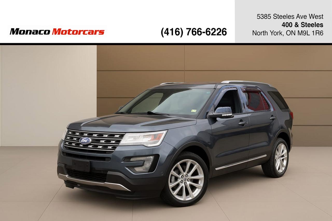 Used 2017 Ford Explorer LIMITED 4WD - PANO|NAVI|CAMERA|BLINDSPOT|LANEKEEP for sale in North York, ON