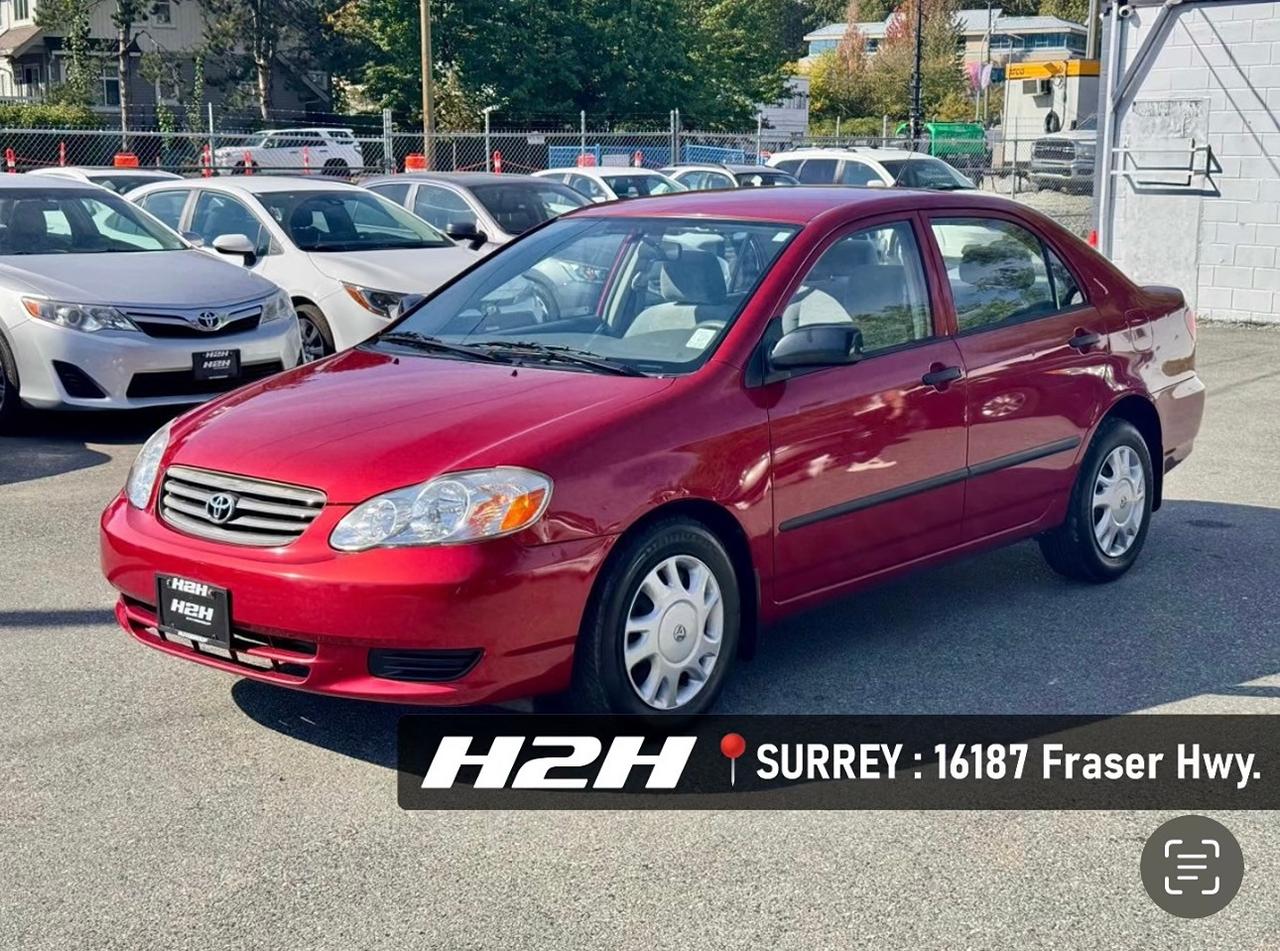 2003 Toyota Corolla FINANCING AVAILABLE Photo1