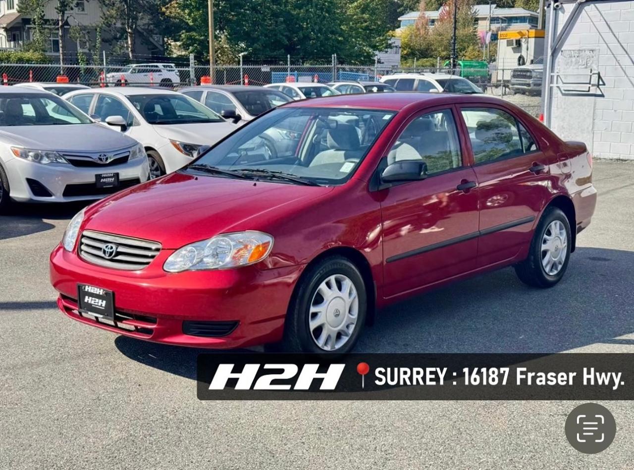 Used 2003 Toyota Corolla FINANCING AVAILABLE for sale in Surrey, BC