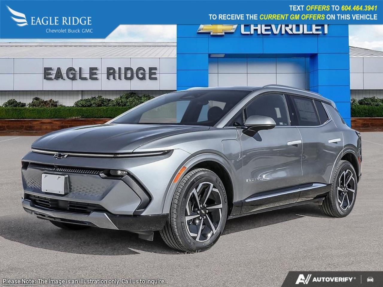 New 2026 Chevrolet Equinox EV LT 17.7-inch touchscreen, 11-inch driver display, Google Built-in with navigation, WiFi compatibility, voice recognition for sale in Coquitlam, BC