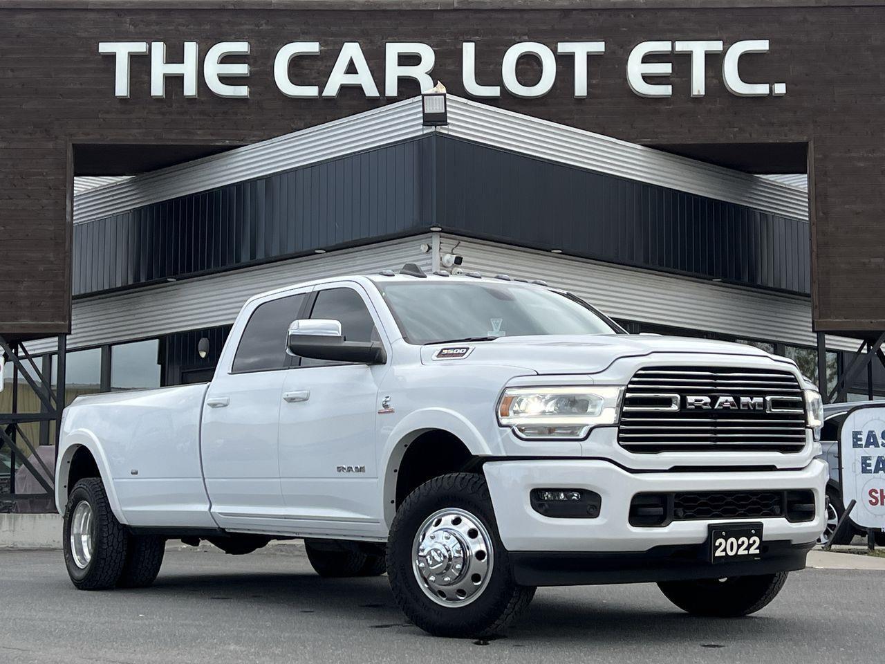Used 2022 RAM 3500 Laramie 4X4, LEATHER SEATS, SIRIUS XM, NAV, CRUISE CONTROL, BACK UP CAM!! for sale in Sudbury, ON