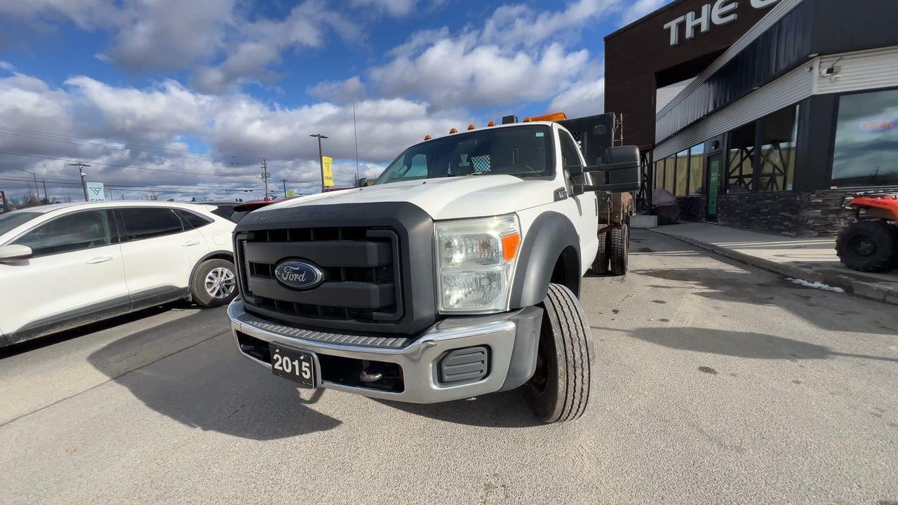 2015 Ford F-550 Chassis XL DUMP TRUCK!! DIESEL, 3 PASSENGER!! Photo3