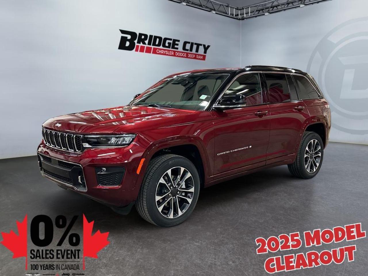 New 2025 Jeep Grand Cherokee Overland - Sunroof -  Cooled Seats for sale in Lethbridge, AB