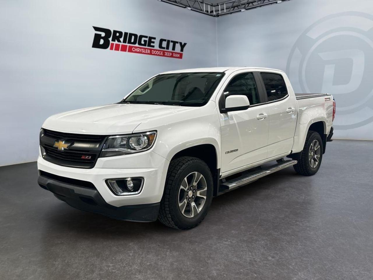 Used 2016 Chevrolet Colorado V6 - Z71 Off Road Pkg - Sides Step - Bluetooth - Crew Cab - Tonneau Cover - Tow Hitch - 4x4 for sale in Lethbridge, AB