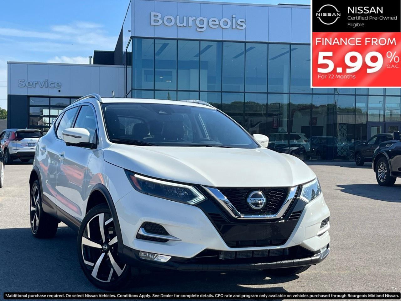 Used 2021 Nissan Qashqai AWD SL CVT for sale in Midland, ON