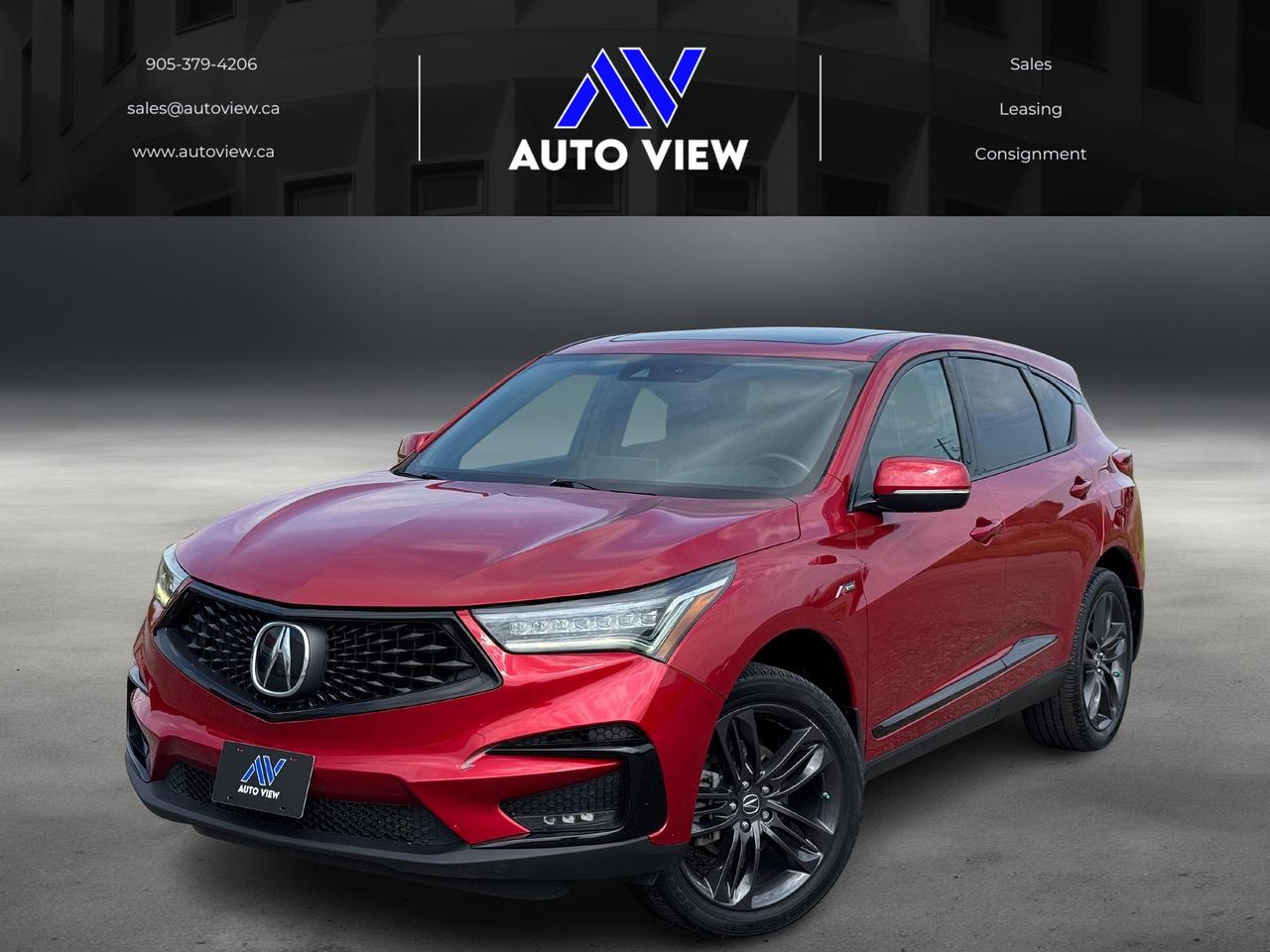 2019 Acura RDX A-Spec **ONE OWNER**CLEAN CARFAX**