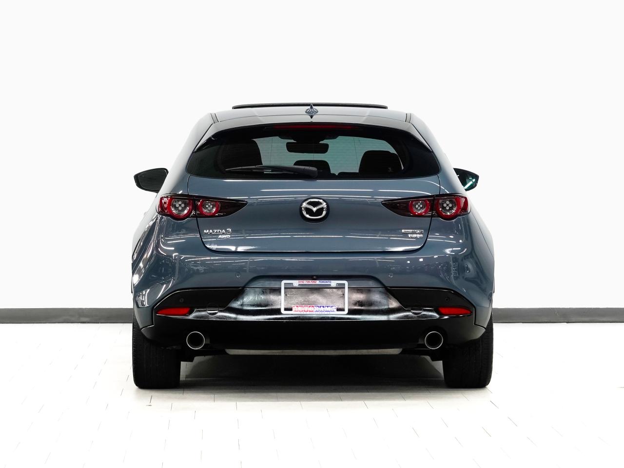 2021 Mazda MAZDA3 SPORT GT TURBO | AWD | Nav | Red Leather | Sunroof