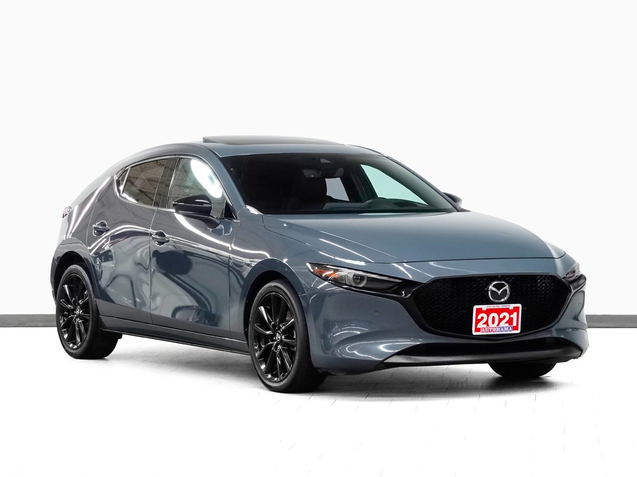 Used 2021 Mazda MAZDA3 SPORT GT TURBO | AWD | Nav | Red Leather | Sunroof for sale in Toronto, ON