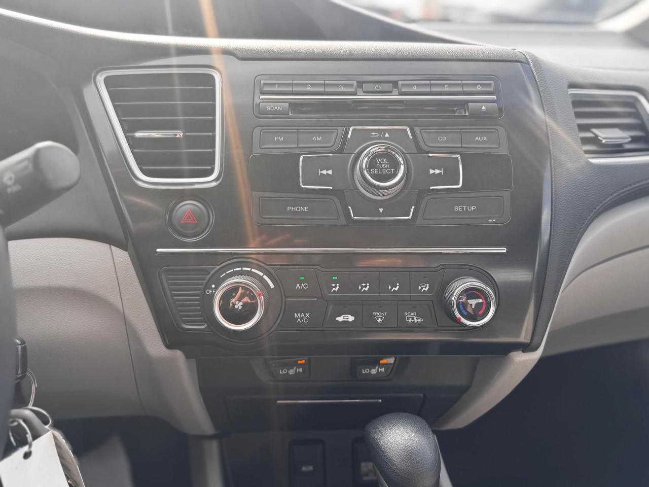 2013 Honda Civic AUTO VERY LOW KM HEATED SEATS BLUETOOTH PW PL PM - Photo #17