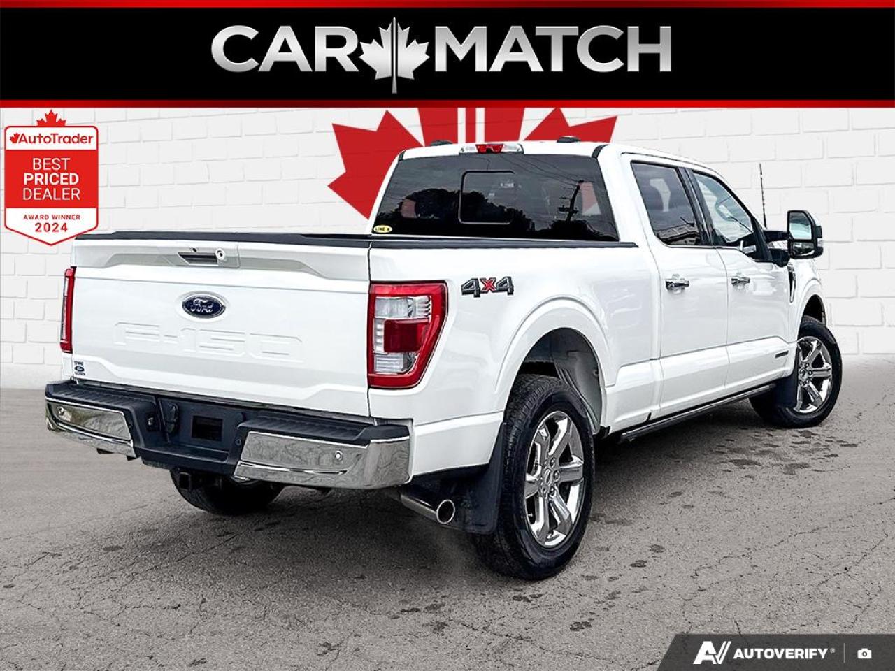 2022 Ford F-150 LARIAT/NO ACCIDENTS/ ROOF / LEATHER / NAV / HYBRID - Photo #6