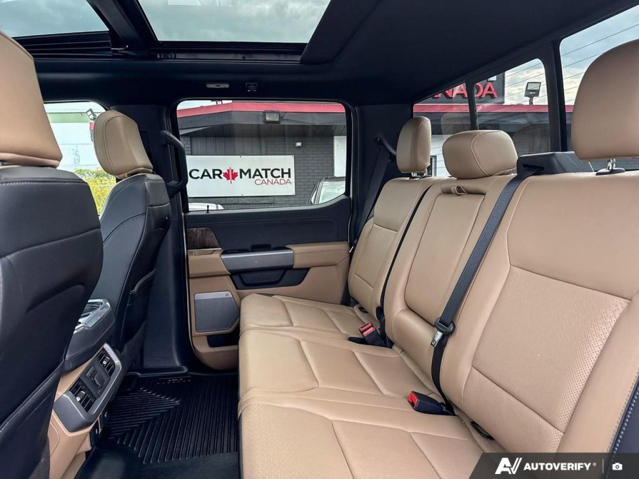 2022 Ford F-150 LARIAT/NO ACCIDENTS/ ROOF / LEATHER / NAV / HYBRID - Photo #12