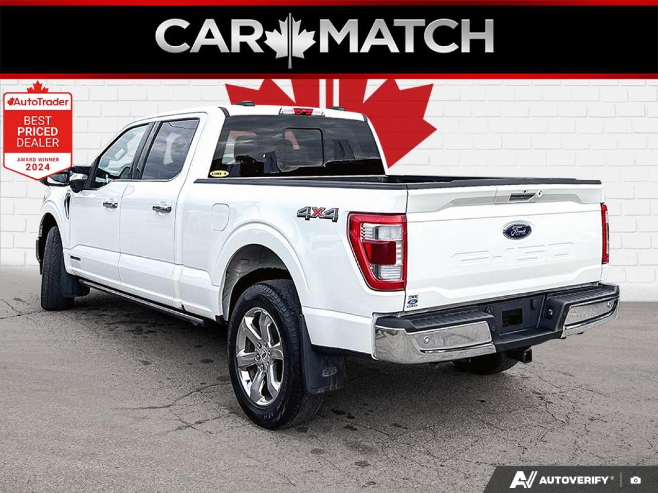 2022 Ford F-150 LARIAT/NO ACCIDENTS/ ROOF / LEATHER / NAV / HYBRID - Photo #5