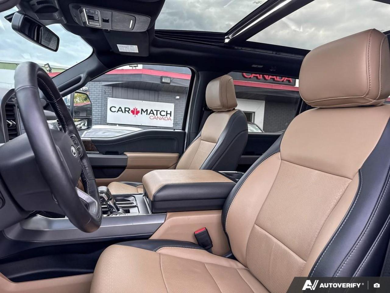 2022 Ford F-150 LARIAT/NO ACCIDENTS/ ROOF / LEATHER / NAV / HYBRID - Photo #11