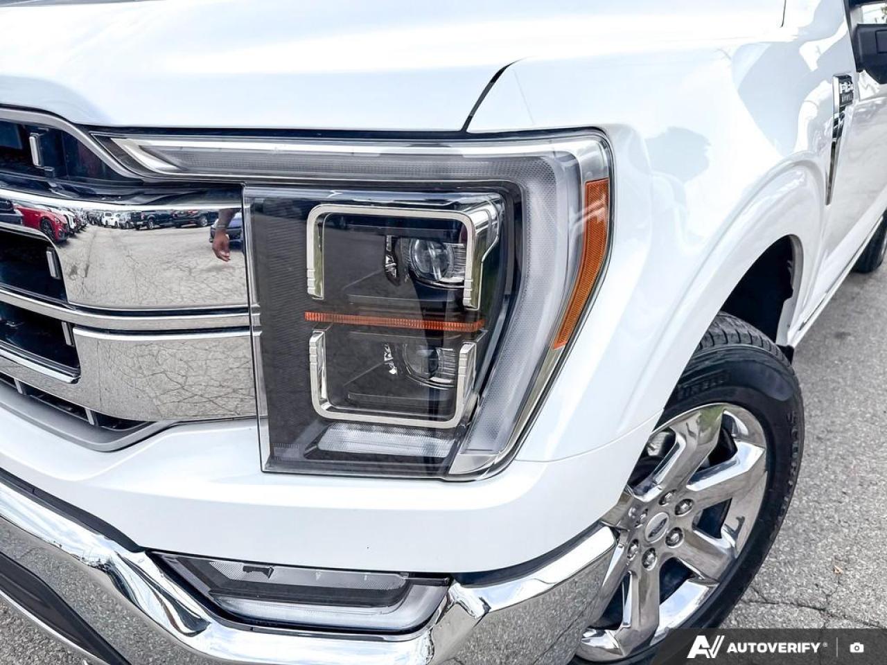 2022 Ford F-150 LARIAT/NO ACCIDENTS/ ROOF / LEATHER / NAV / HYBRID - Photo #8