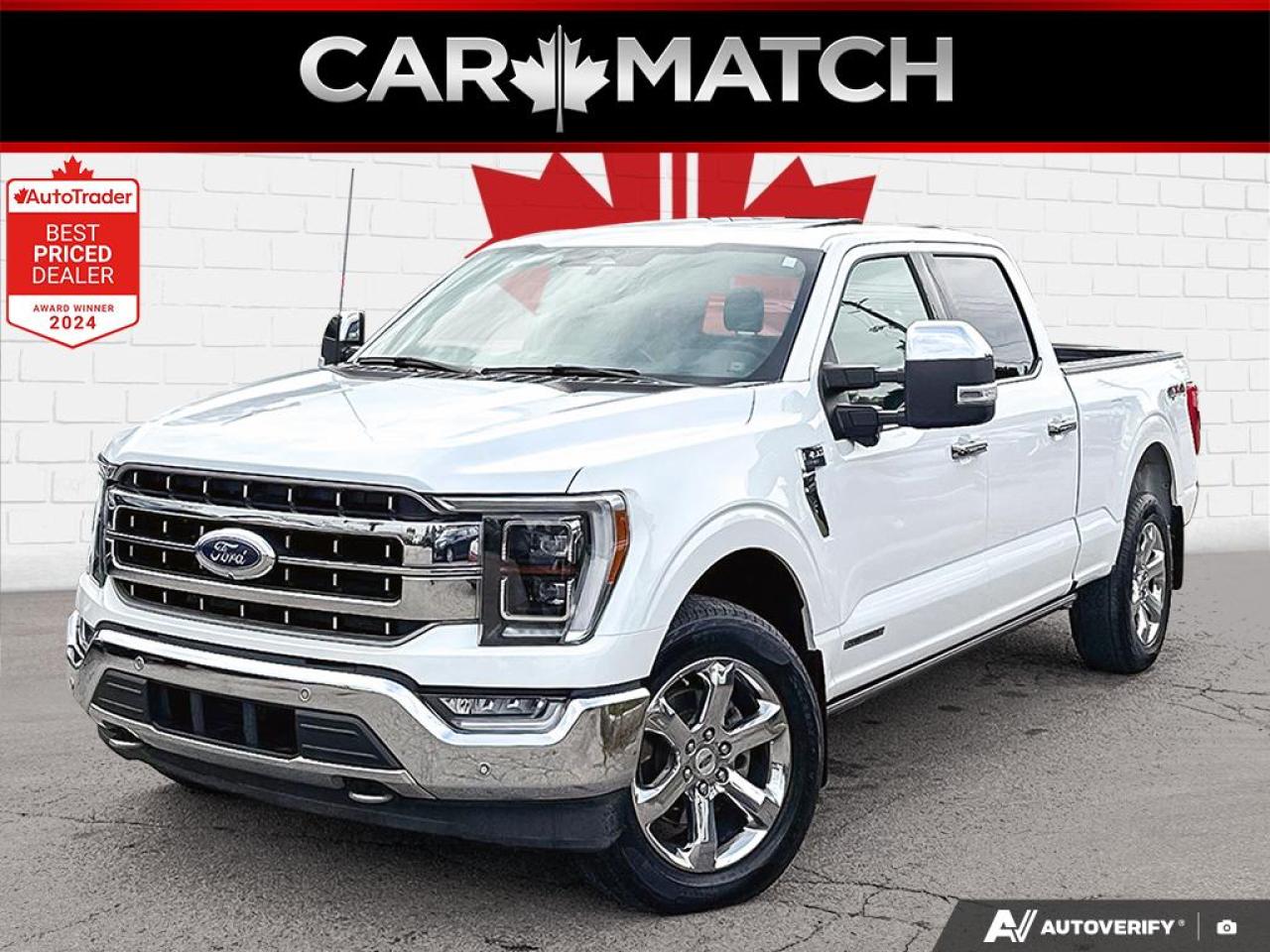 Used 2022 Ford F-150 LARIAT/NO ACCIDENTS/ ROOF / LEATHER / NAV / HYBRID for sale in Cambridge, ON