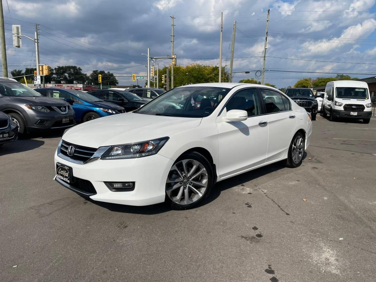 2014 Honda Accord AUTO NO ACCIDENT HEATED SEATS BACKUP CAMERA SAFETY - Photo #1