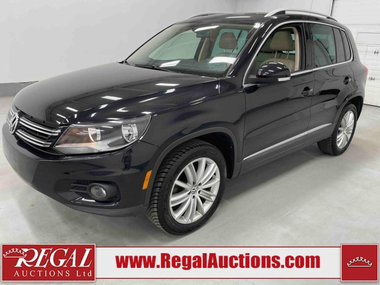 Used 2013 Volkswagen Tiguan  for sale in Calgary, AB