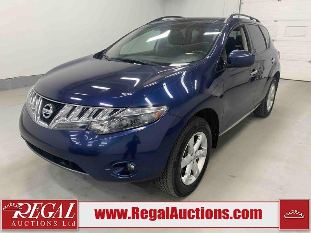 Used 2009 Nissan Murano SL for sale in Calgary, AB