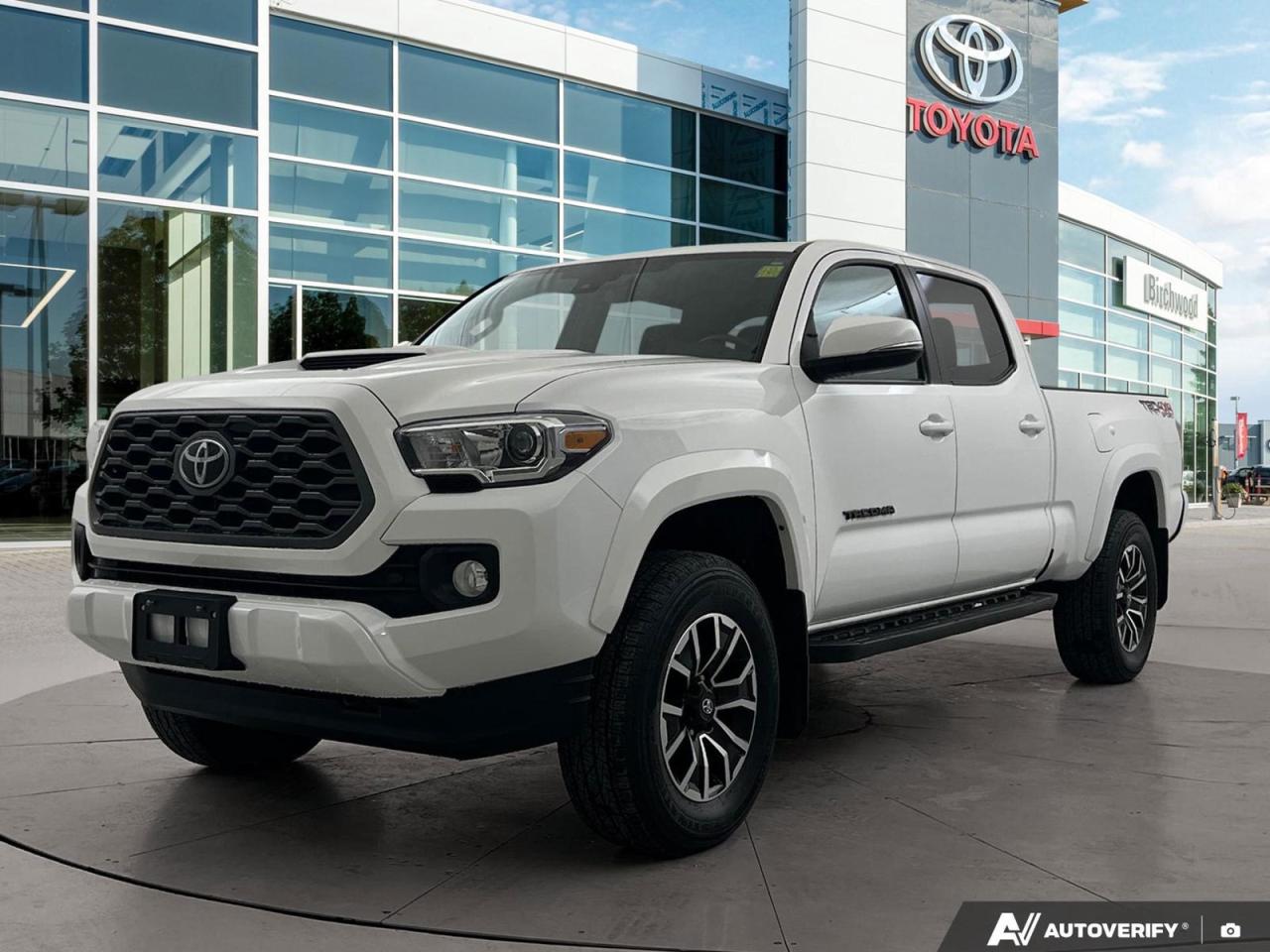 Used 2021 Toyota Tacoma 4x4 Double Cab Auto TRD Sport Premium | Local | Moonroof | Wireless Charger | for sale in Winnipeg, MB