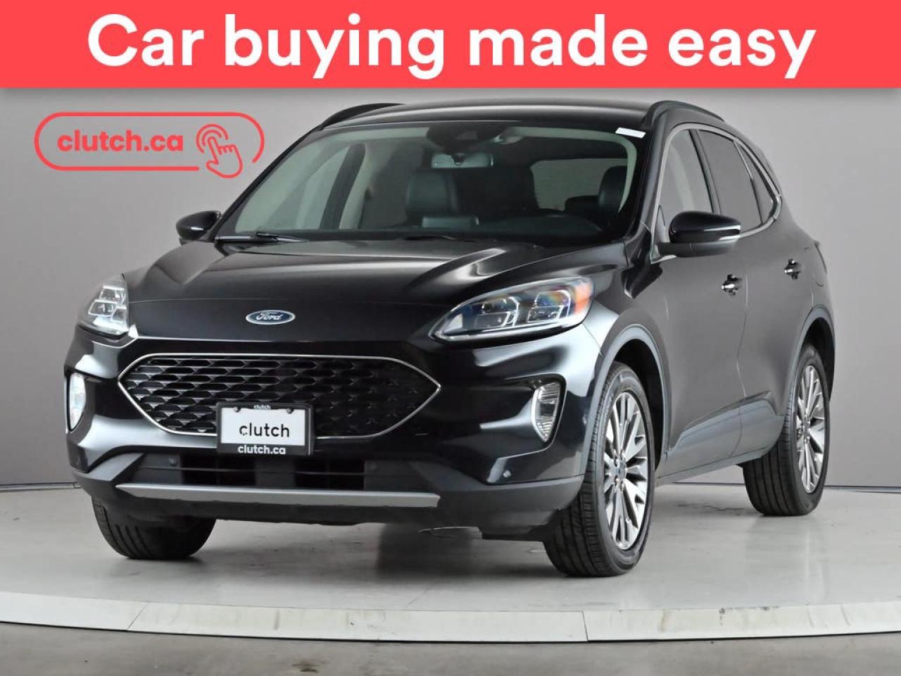 Used 2020 Ford Escape Titanium Hybrid w/ Apple CarPlay, Heated Front Seats, Rearview Cam for sale in Toronto, ON