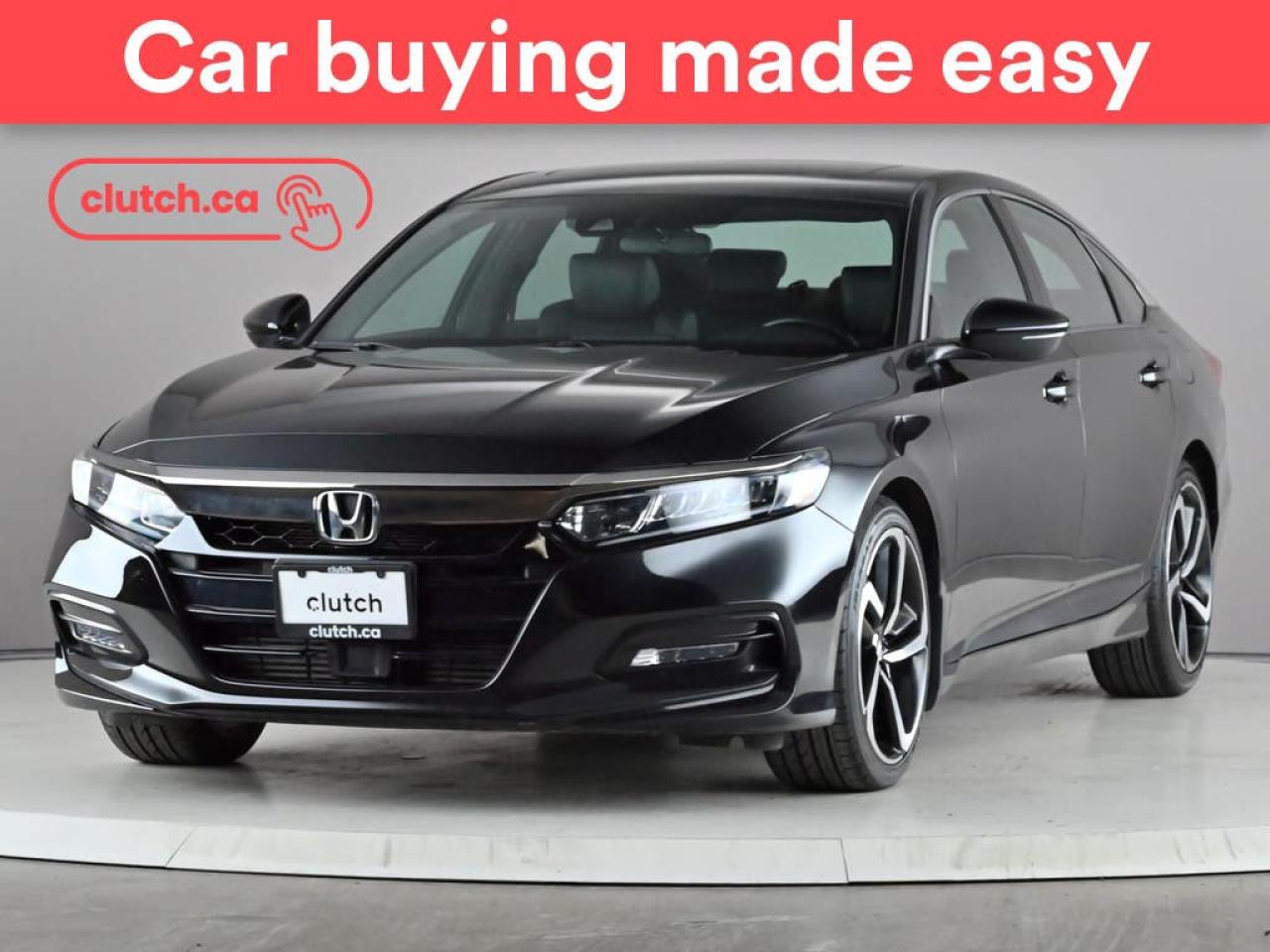 Used 2018 Honda Accord Sport w/ Apple CarPlay, Heated Front Seats, Rearview Cam for sale in Toronto, ON