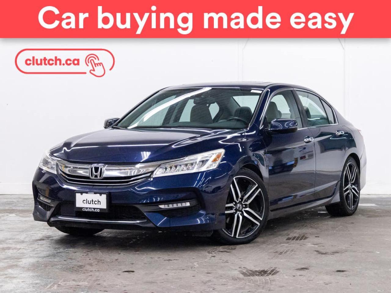 Used 2016 Honda Accord Touring w/ Apple CarPlay & Android Auto, Power Moonroof, Wireless Charging for sale in Toronto, ON
