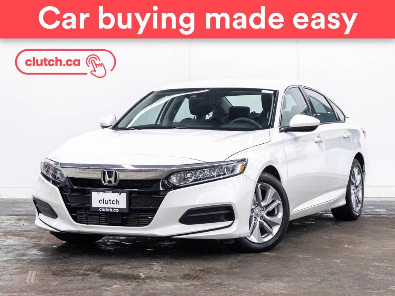 Used 2020 Honda Accord LX w/ Apple CarPlay & Android Auto, Heated Front Seats, Rearview Cam for sale in Toronto, ON