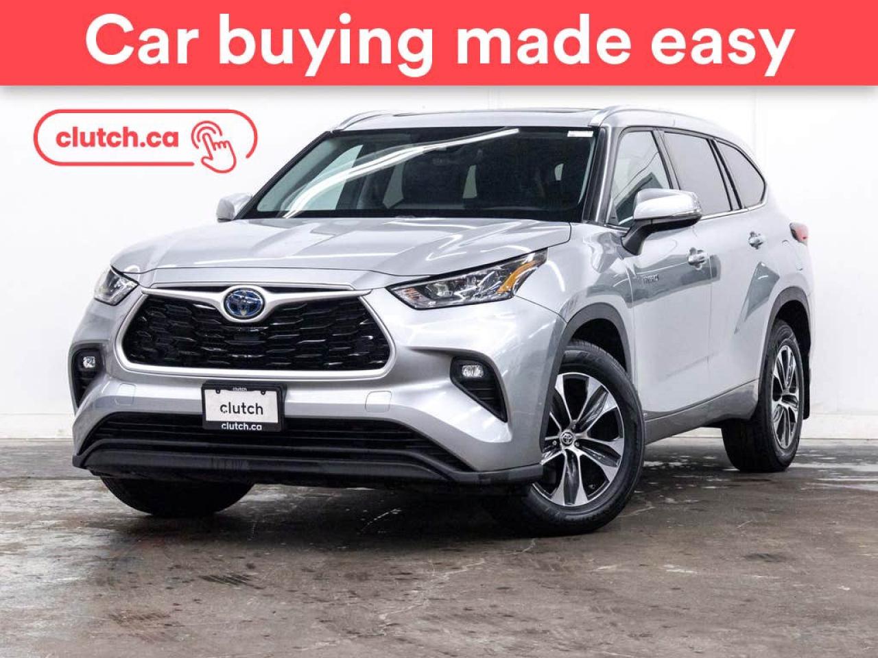 Used 2020 Toyota Highlander HYBRID XLE AWD w/Apple CarPlay & Android Auto, Heated Front Seats, Backup Cam for sale in Toronto, ON