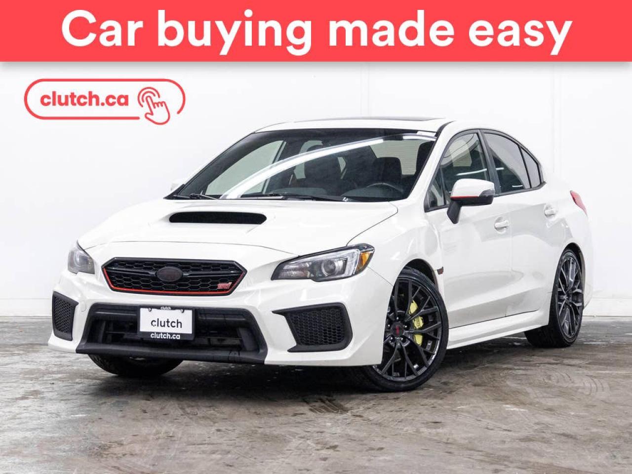 Used 2018 Subaru WRX STI Sport-Tech AWD w/ Heated Front Seats, Bluetooth, Rearview Cam for sale in Toronto, ON