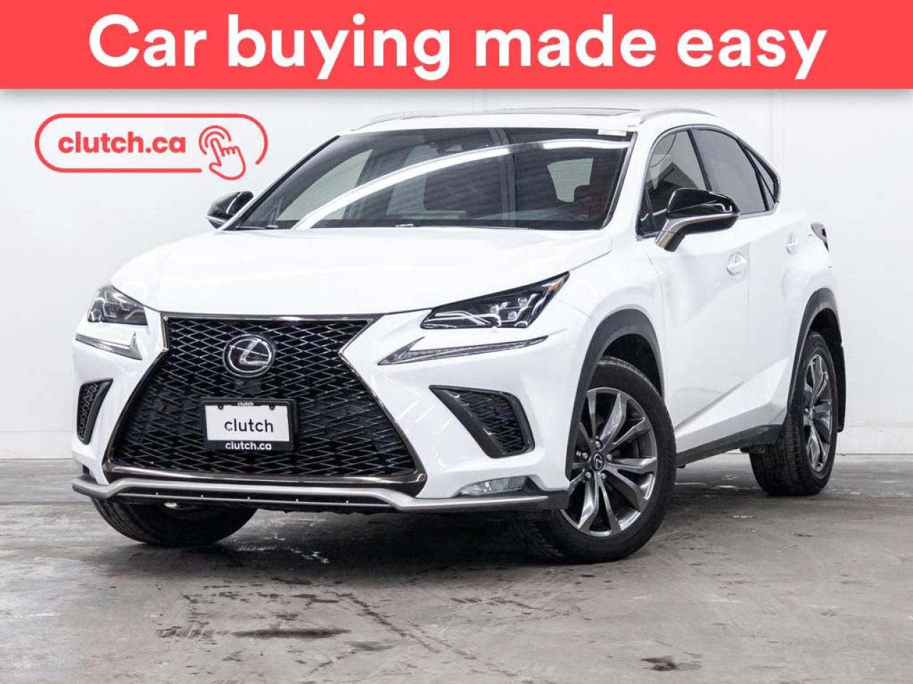 Used 2020 Lexus NX 300 F Sport AWD w/Apple CarPlay, Heated Front Seats, Backup Cam for sale in Toronto, ON