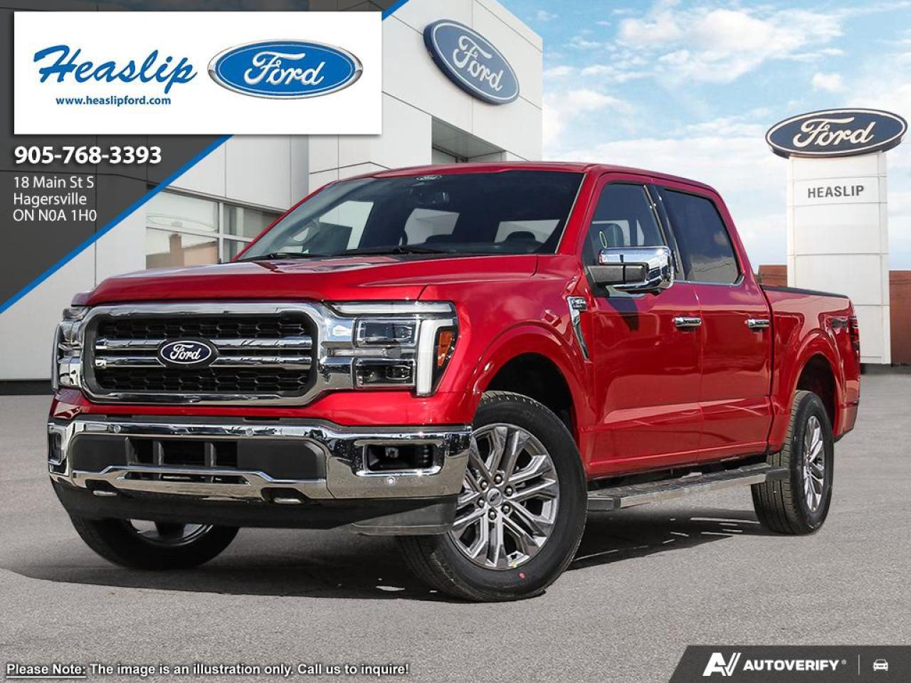 New 2025 Ford F-150 4x4 Supercrew-145 for sale in Hagersville, ON