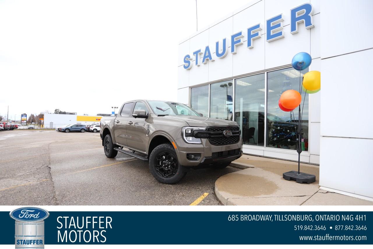 New 2025 Ford Ranger LARIAT 4WD SuperCrew 5' Box for sale in Tillsonburg, ON
