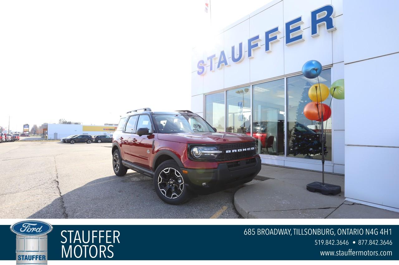 New 2025 Ford Bronco Sport Outer Banks 4X4 for sale in Tillsonburg, ON